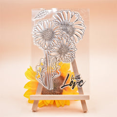 Flower Transparent Silicone Stamps for Card Making DIY Scrapbooking