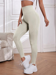 High Waist Yoga Pants Quick Drying Tummy Control Leggings