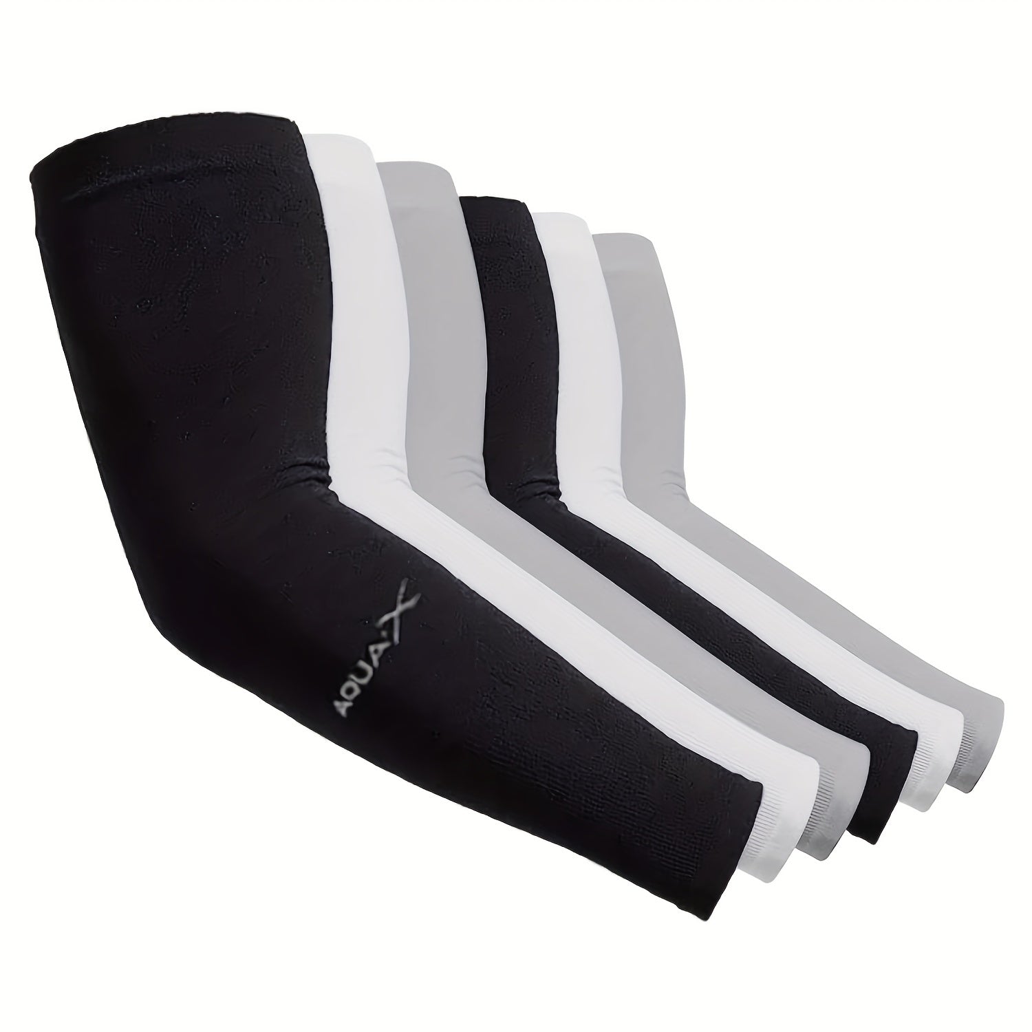 6 Pairs Sun Protection Cooling Arm Sleeves For Men And Women