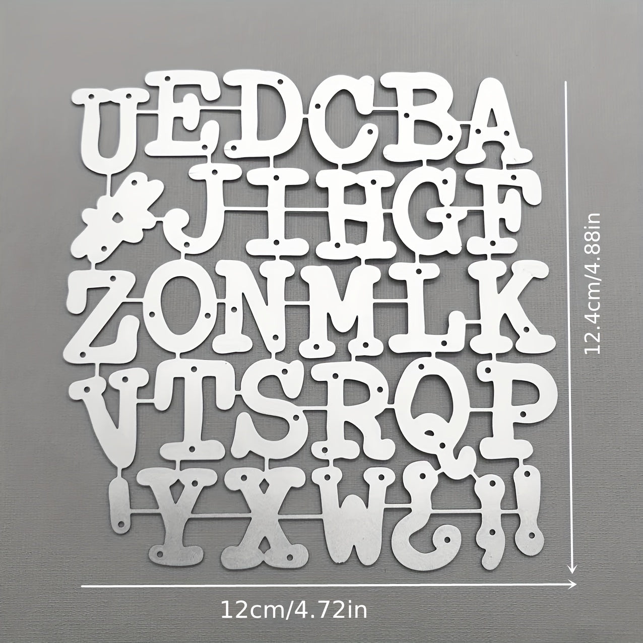Alphabet Number Symbol Metal Cutting Dies for Card Decoration DIY Scrapbooking
