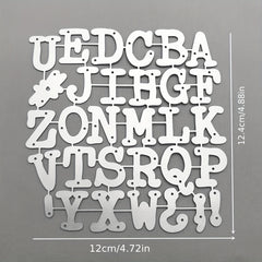 Alphabet Number Symbol Metal Cutting Dies for Card Decoration DIY Scrapbooking