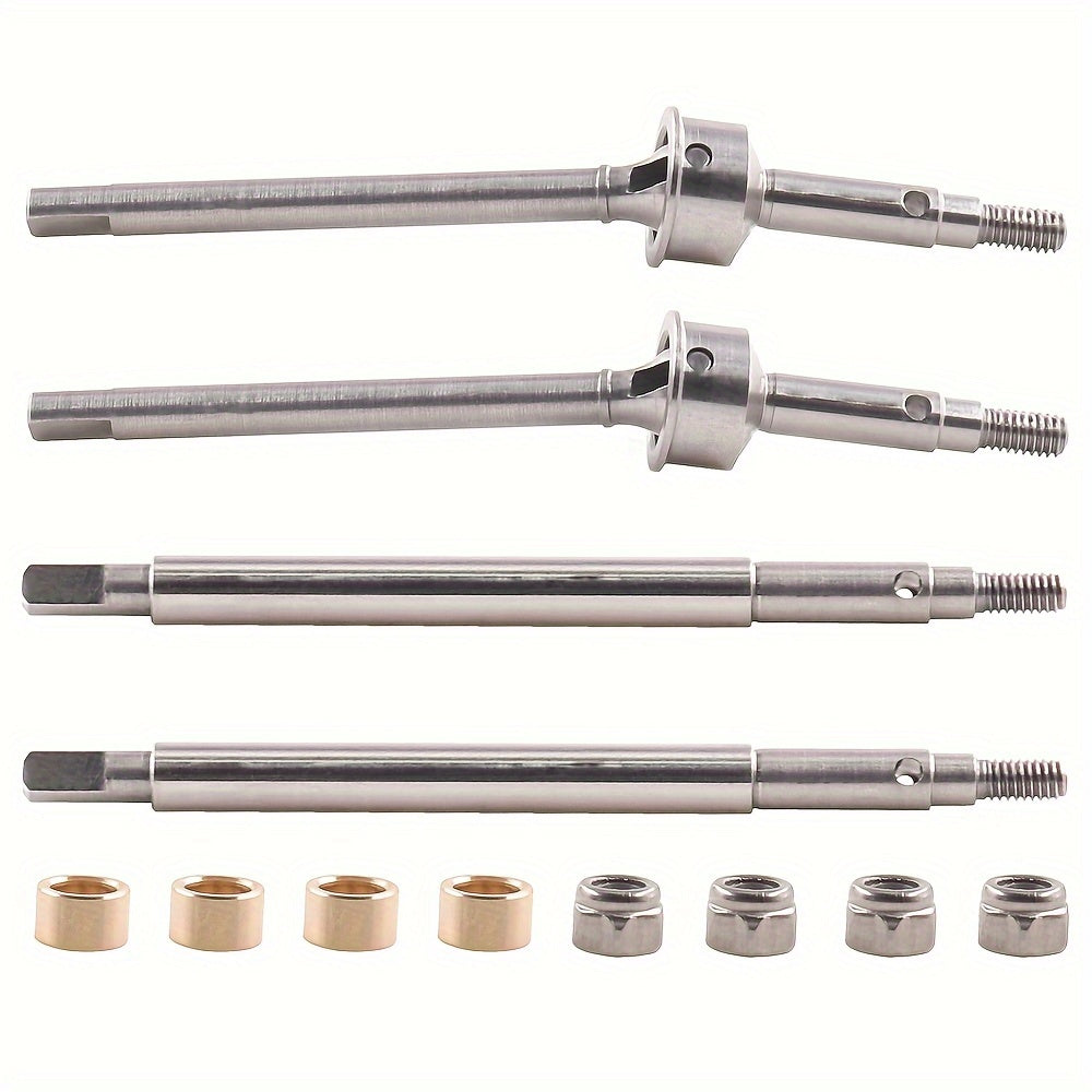 3mm Extended CVD Front Rear Axle Shafts 1 18 Axles Replacement