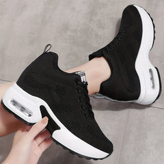 Women's Mesh Chunky Sneakers Air Cushion Casual Outdoor Shoes