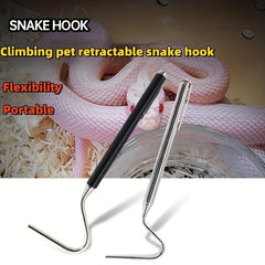 Stainless Steel Snake Hook Retractable Extendable Catcher