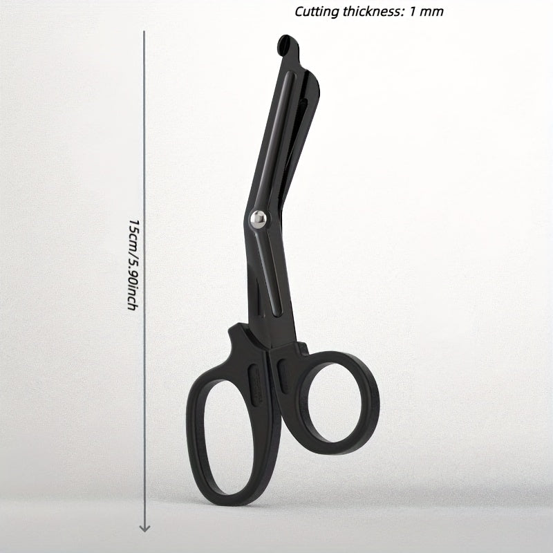Multifunctional Gauze Scissors Canvas Scissors Outdoor Emergency Kit