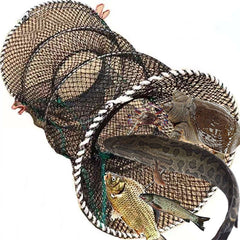 Reusable Fishing Spring Cage for Shrimp Crab Fish