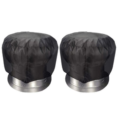 2pcs Turbine Roof Vent Cover Waterproof 420D Oxford Cloth 50 X 50 Ventilator Pro