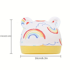 3 Piece Soft Cotton Newborn Baby Set: Beanie Knot Hat, Mittens & Socks