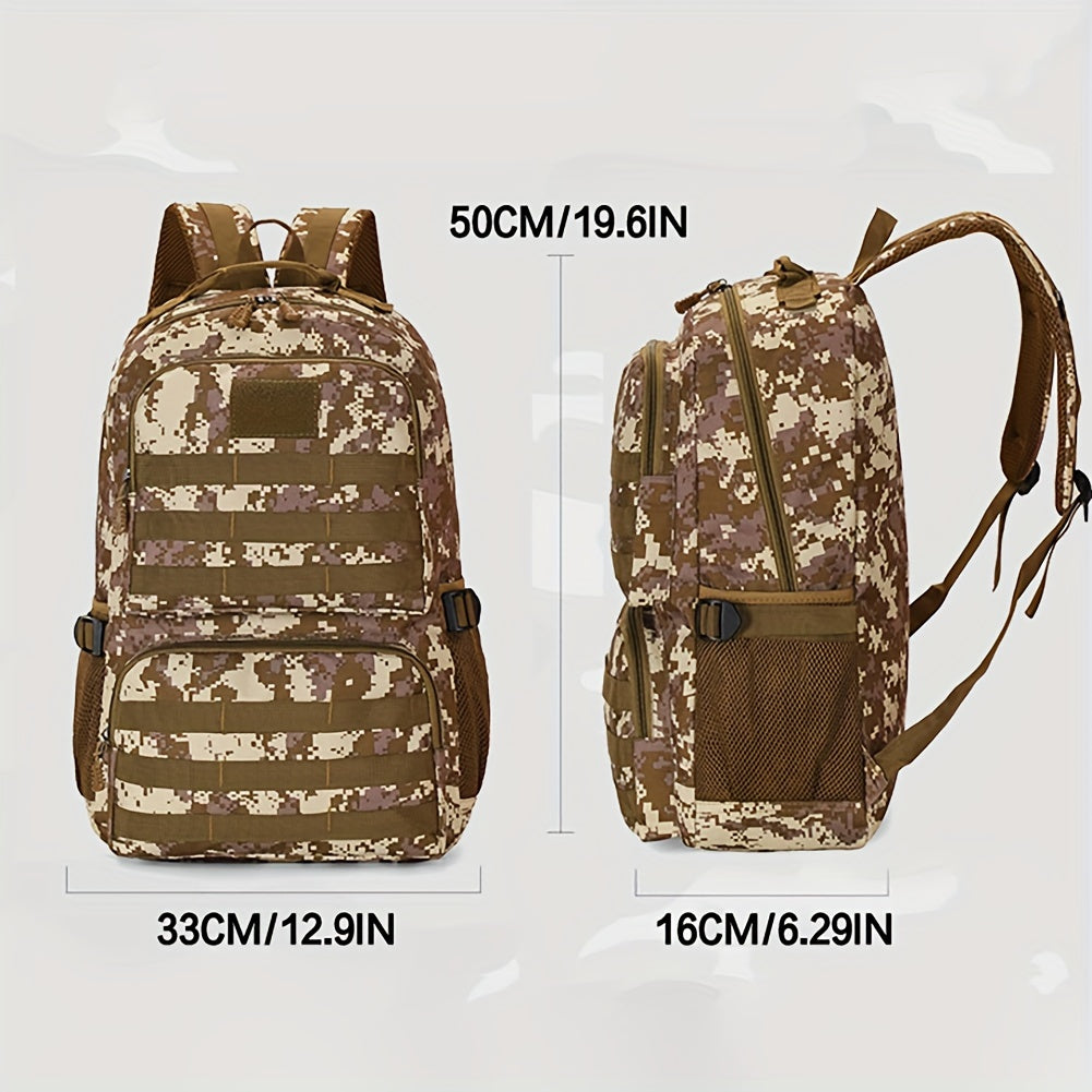 Large Capacity Camouflage Backpack for Outdoor Travel