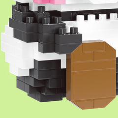 Panda Building Blocks DIY Animal Model Assembled Buillding Block Toys