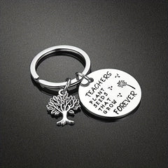 Teacher Keychain Thank You For Teacher Key Rings