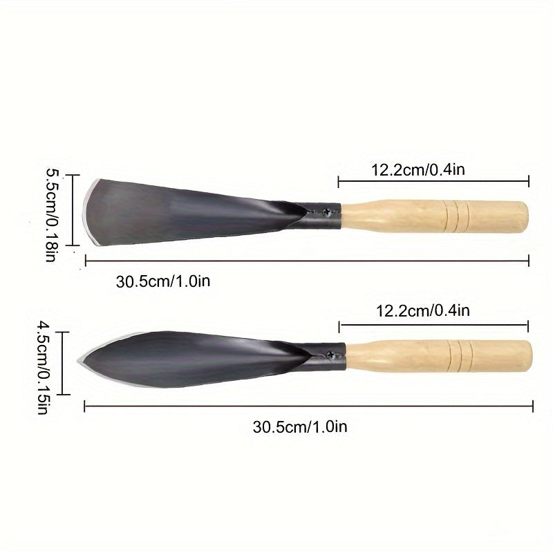 4pcs Portable Metal Shovel - Gardening Seedling Mini Shovel