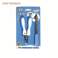 Pet Nail Clipper Set for Small Cat and Dog with File