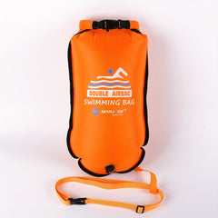 20L Dry Bag Swimming Buoy High Dual Airbag Safety Buoy for Outdoor Water Sports
