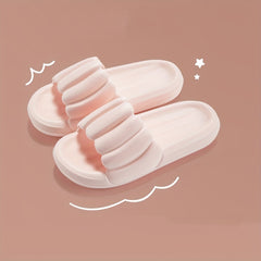 Women's Solid Slides Soft Sole Home Shoes