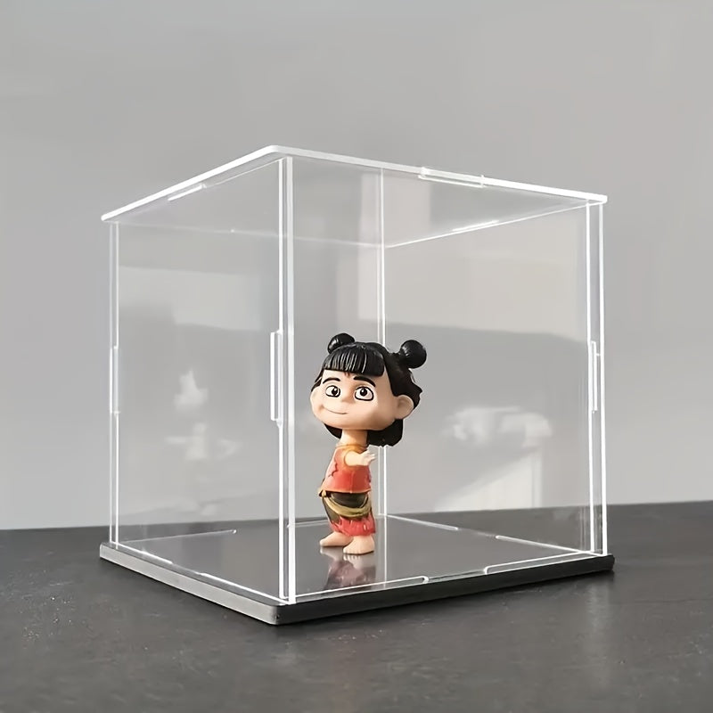 Adhesive Cutting Collection Display Box Acrylic Dustproof Storage