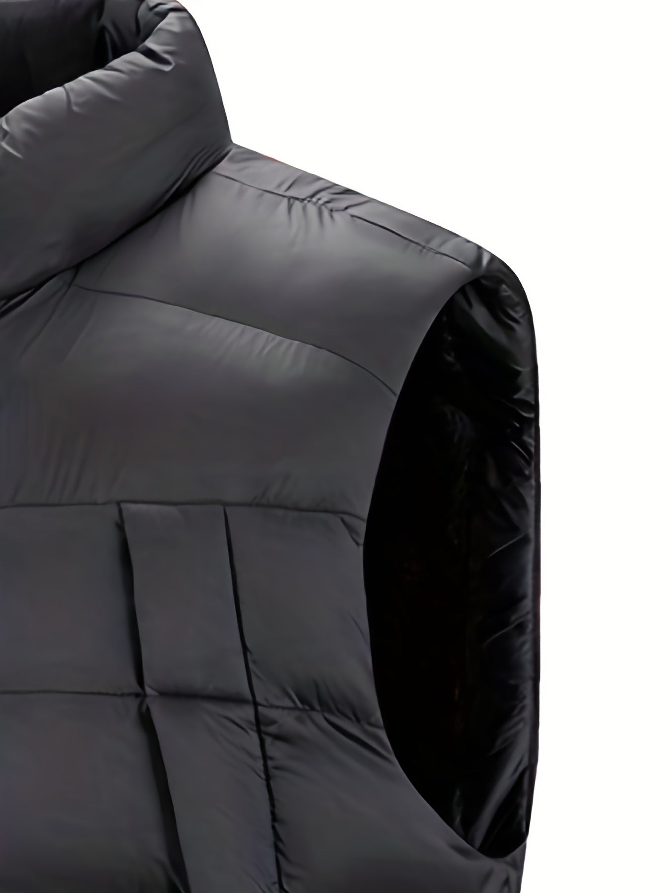 Men's Casual Winter Vest with Big Pockets