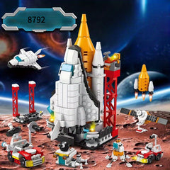 319pcs Building Blocks Toy 8 in 1 Airplane Model Series Set Kids Gift