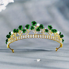 Red Rose Flowers Children s Crown For Girls
