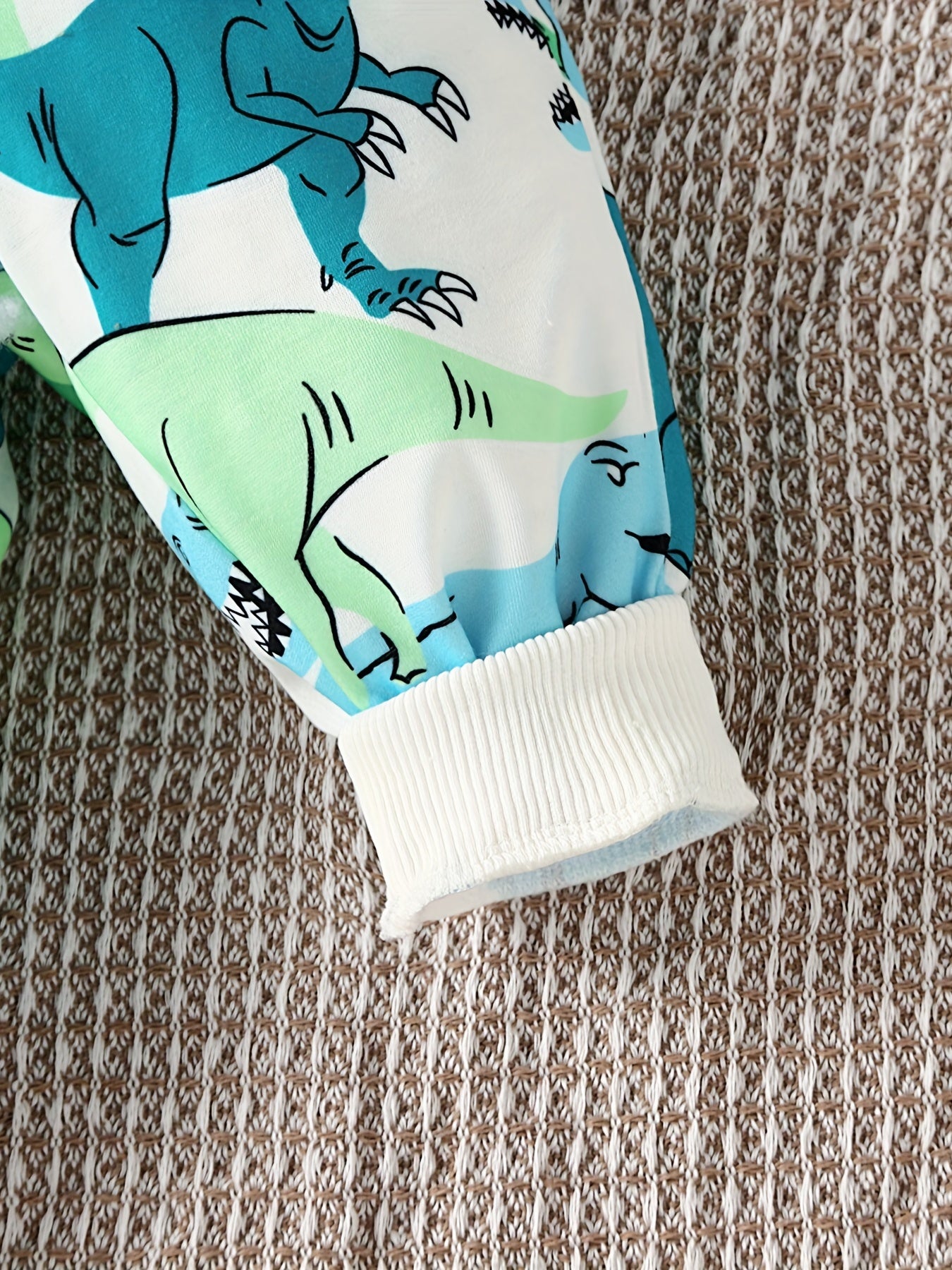 Boy's Dino Graphic Casual Set Toddler Baby Sweatshirt & Pants