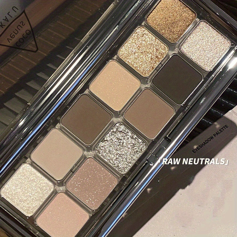 Matte Earth Milk Tea Eyeshadow Palette
