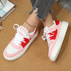 Chunky Heighten Breathable Sneakers Wear Resistance Skate Shoes