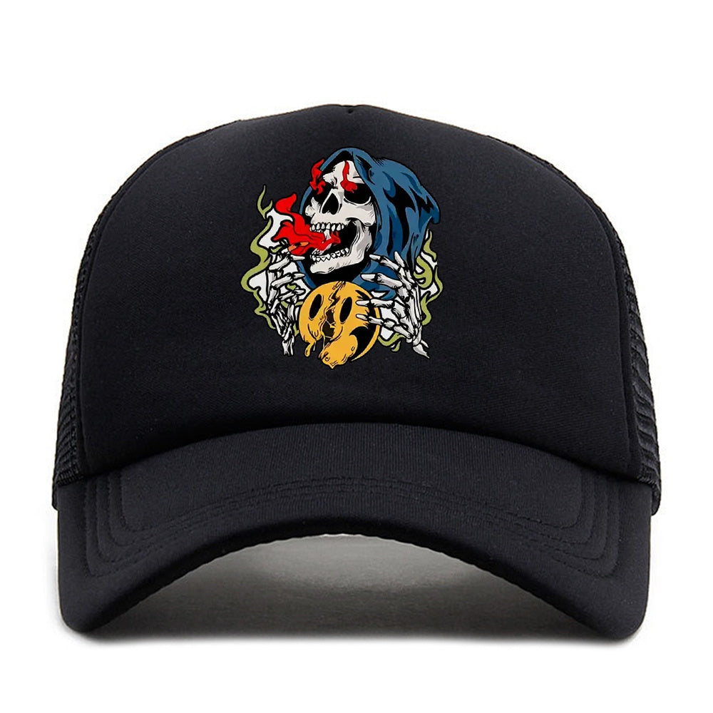 Sunshade Breathable Baseball Cap With Embroidery