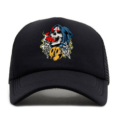 Sunshade Breathable Baseball Cap With Embroidery
