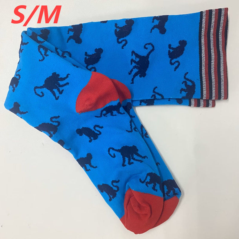 Spring Cartoon Animal Compression Socks for Running