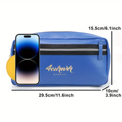 Casual PU Leather Sports Waist Bag for Outdoor Activities