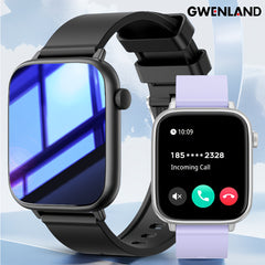 GWENLAND 4 Smart Watch IP68 Waterproof Call Text Pedometer Calorie Counter