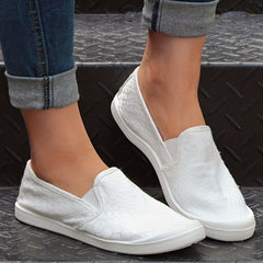 Comfortable Slip On Flat Shoes for Women Lightweight Walking Shoes