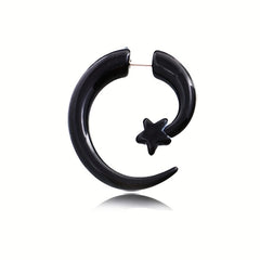 Girl's Asymmetric Spiral Stud Earrings Jewelry - Charms, Friendship