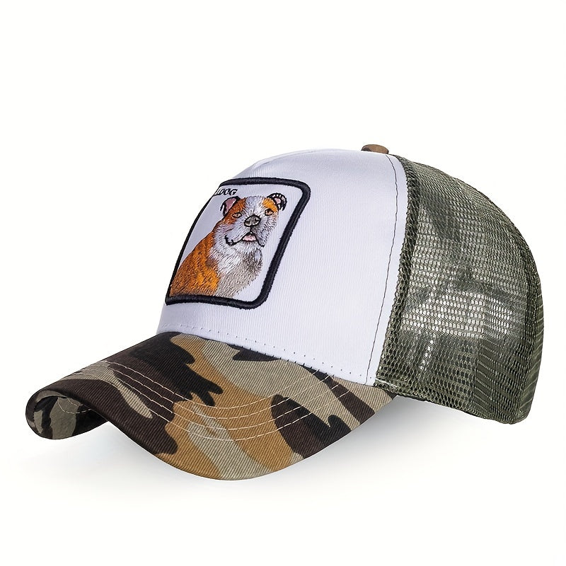 Men's Animal Patch Snapback Baseball Cap