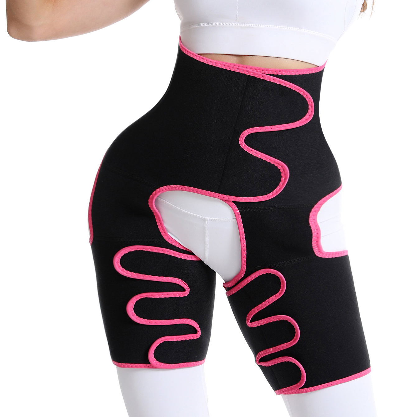 Adjustable Thigh Trimmer Support Belt for Exercise