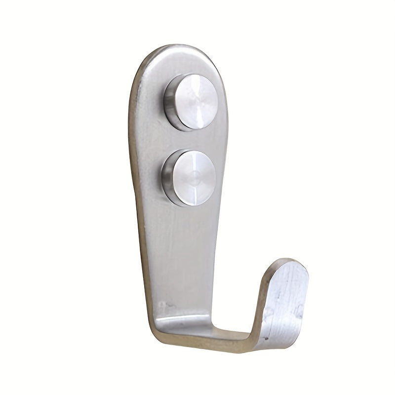8pcs Stainless Steel Heavy Duty Wall Hooks Waterproof Hooks
