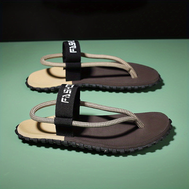 Men's Lightweight Non Slip Flip Flops Quick Drying Thong Sandals