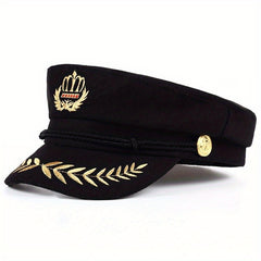 Men's Navy Beret Hat