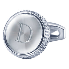 Men's Classic Letter Cufflinks for Business Casual