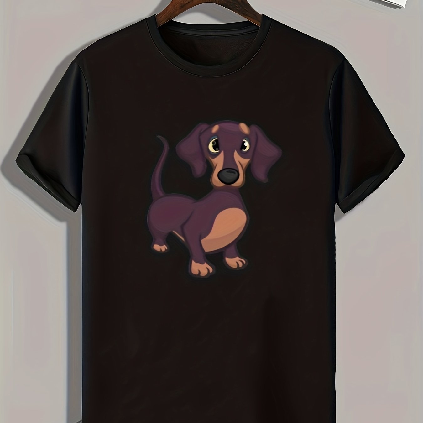 Dog Print Men's Graphic T shirt Casual Comfy Tees For Summer Mens Clothing
