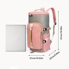 Large Capacity Storage Travel Bag Sports Yoga Backpack Wet Dry Separation