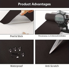 Leather Repair Patch Self Adhesive Couch Tape For Sofa Car Seats Cabinets