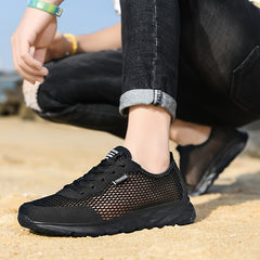 Breathable Lightweight Mesh Running Shoes Men's Casual Walking