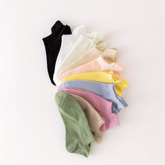 10 Pairs Lightweight Low Cut Ankle Socks Women's Stockings