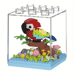 Colorful Parrot Series Educational Toy with Dust Cover