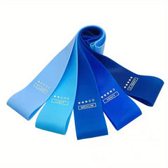 5pcs Yoga Elastic Resistance Band for Leg Squat Buttocks Workouts