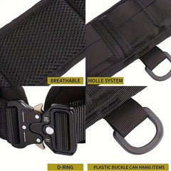 Widened Warrior Girdle Nylon Braided Belt for Outdoor Training