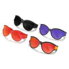 Colorful Film Sunglasses For Men UV Protection