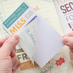 Retro Landscape Journal Sticker Paper Material Sticker