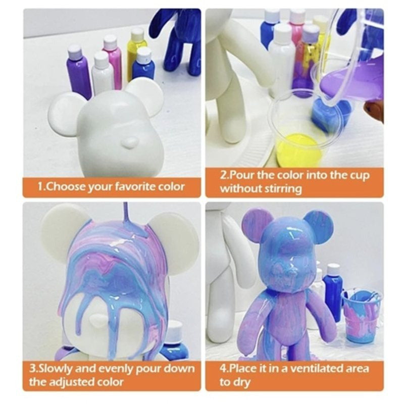 Marble Bear Series 2 Kit & Paint Set